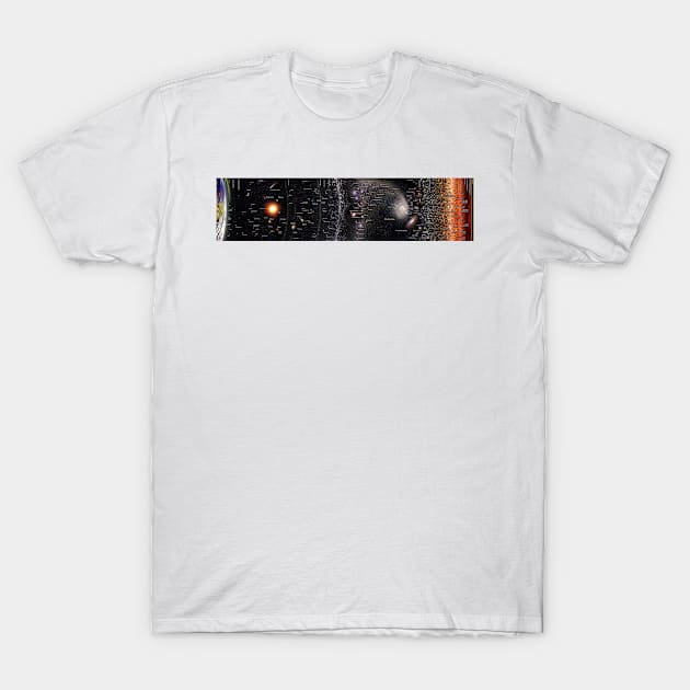 ATLAS OF THE UNIVERSE T-Shirt by Pablo Carlos Budassi Cosmic Art